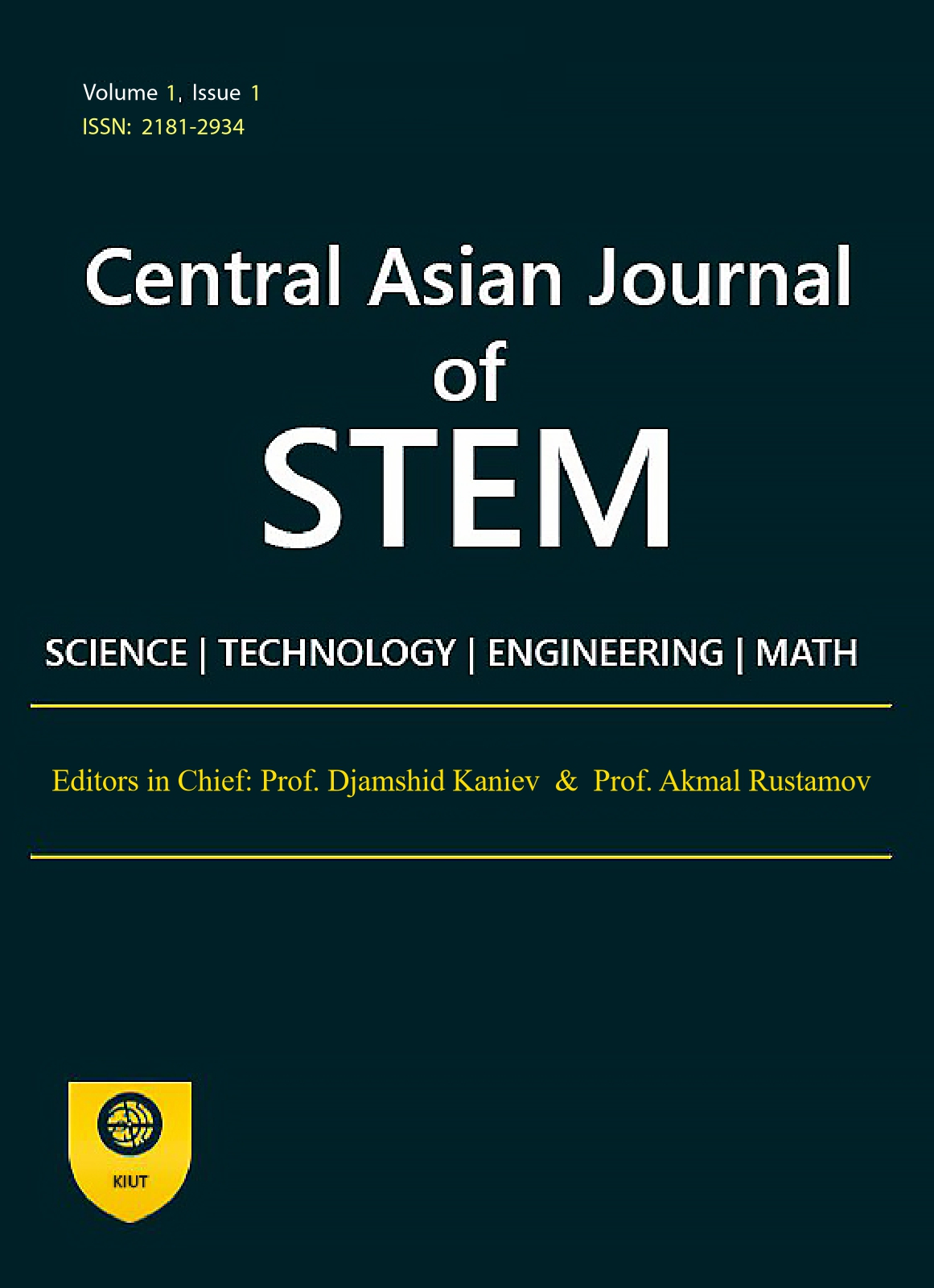 					View Vol. 1 No. 1 (2024): Central Asian Journal of STEM
				